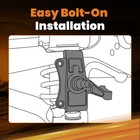 2  Drop Lowering Spindles Kit For Chevy Gmc Silverado Sierra 1500 2wd 1999-2006