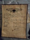Old Document From Freemason s