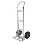 Aluminum Alloy Hand Truck Cart Heavy Duty Dolly W  Rubber Wheels 440lbs 500lbs