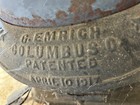 1917 Cast Iron Parlor Stove By C Emrich Columbus Ohio In Number 75