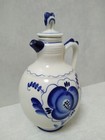 Vintage Russian Pitcher Ceramic Gzhel Kumanets Ussr 1970s Hand Painted