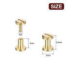 30pack Brass Chicago Screws  5x6mm Post Nail Stud Rivets For Leather Craft