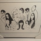 Nick At Nite 1997 Tv Land Al Hirschfeld Print Picture Vintage