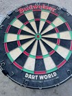 Vintage Budweiser Dart World Board Official Original Box Rare Made In England