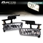 Fits For 00-06 Chevy Suburban  Tahoe Clear Bumper Fog Lights Driving Lamps