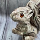 Scioto Ceramic 70s  Squirrel Lamp Lights Up Super Super Rare Don   t Miss Out 
