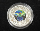 2019 Canada  3 Celebrating Canadian Fun Aurora Borealis 9999 Fine Silver W  Coa