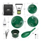 Asr Outdoor Complete Mini Sluice Box With 3 5 Gal Bucket Gold Panning Kit  20pc