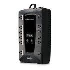Cyberpower Le1000dg-r 1000va 12-outlet Lcd Display Ups - Certified Refurbished