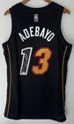 Bam Adebayo Signed Miami Heat City Edition Nike Nba 75th Anniversary Jersey Bas