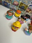 Fisher Price Little People Mixed Figure Lot Of 9 Vintage Modern Ariel