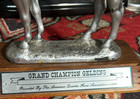 Vintage American Quarter Horse Assn  1984 Grand Champion Gelding Trophy