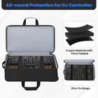Dj Controller Case With Wheels  Rolling Dj Gig Bag For Dj  Music Producers   Com
