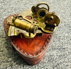 Antique Style Brass Pocket Sextant Navigation Nautical Marine Vintage Gift