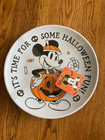 Disney Halloween Mickey Mouse Set Of 4 Melamine 10    Dinner Plates New