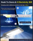 Gefolly Sl-9800w Commercial Super Large Solar Street Lights Outdoor Dusk To Dawn