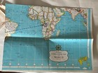 Vintage Hammond Talking Map International World Map 50   x 33    W record