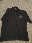 Vintage The Phantom Of The Opera Embroidered Polo Shirt Size Xl Mask Buttons
