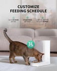 Petkit 3l Automatic Cat Feeder  2 4g Wifi Automatic Dog Feeder  Schedule Feeding