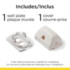 Safety 1st Outlet Plug   Adapter Cover W  Cord Shortener   Dual Release - 72385