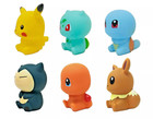 Pokemon Squeaking Bath Toy Water Toy Bundle Pikachu Bulbasaur For Kids