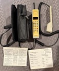 Rare Vintage  Motorola Dynatac Ameritech 20 Buttons Brick Cell Phone W  Extras
