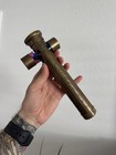 Rare Vintage Corki Weeks Brass Kaleidoscope 8 25   