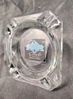Nitro Club  Central City co Square Clear  Four Slot Applied Logo Ashtray