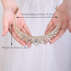 Crystal Tiara With Comb For Women Queen Crown Wedding Bridal Party