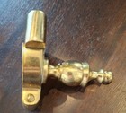Vintage Stair Carpet Holder Cap 23pc Cast Brass Urn Finnell Lacquered  No Rods 