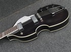 Hofner Hi-459-pe Tbk Black Ignition Series 6 String Violin Guitar