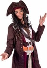 Men s Caribbean Pirate Captain Costume   Hat   Wig Jack Sparrow M - Xl Halloween