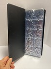 Vintage H e  Harris   Co  80 Pocket Coin Album Black Pre-owned