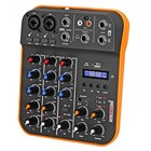 5core Audio Mixer 4 Channel Dj Soundboard Usb Interface Bluetooth Xlr Console