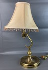 Brass Lamp Vintage Desk Bedside Side Table 22x7   