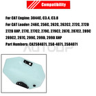 Front Door Glass 258-4071 2584071 For Caterpillar Cat Loader 246c 256c 262c 272c