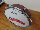 Seattle Heart Roc Band 4 x12  Wall Art Display Drum Red Sparkle Ludwig Tom Shell