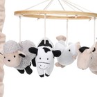 Lambs   Ivy Baby Farm Animals Musical Baby Crib Mobile Soother Toy
