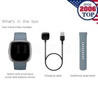 Fitbit Versa 4 Fitness   Activity Tracker Black gray pink red Brand New