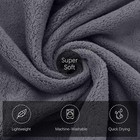 Microfiber Bath Towels 2-pack  Extra Large Thick Towels  Soft  Super Absorbent