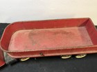 Vintage 22 5  Tru-scale Pressed Steel Semi Truck - For Repair Doesn   t Dump     