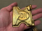 Original Spanish American War Us Army Krag Rifle Mills Ammo Belt Buckle-conn