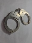 Vintage Real Handcuffs Jay-pee Made In Spain No Keys  Stainless Steel Handcuffs