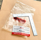 Vintage Starrett No 21  6 X 4 Inch Steel Thin Try-square  Made In The Usa           
