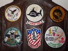 Us Navy G-1 Flight Jacket 1980s Desert Storm Vq-1 Vaw-122 Ranger Constellation