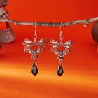 Halloween Gothic Earrings     Witch Costume Skull Bat Spider Drop Jewelry Gift