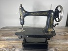 Antique Standard Sewing Machine Co  W  Attachments     As-is Vintage Cast Iron 