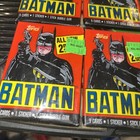 1989 Topps Batman 2nd Series Trading Cards Lot Of 6 Sealed Wax Packs Free Ship