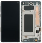 For Samsung Galaxy S10  g973  Lcd Display Touch Screen Digitizer Assembly  frame