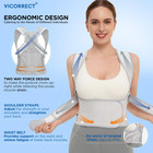Posture Corrector Back Brace For Women And Men - Upper Back Support To Relieve S
